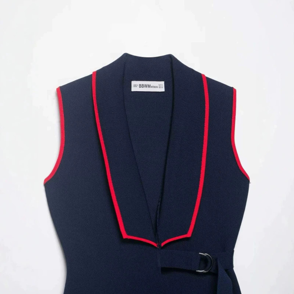 ZARA Summer Fashion Versatile Double Breasted Vest
